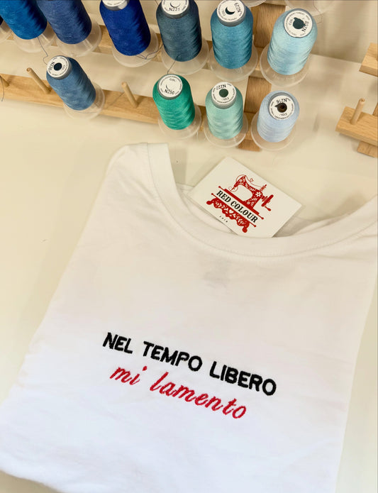 T-shirt Frase personalizzata