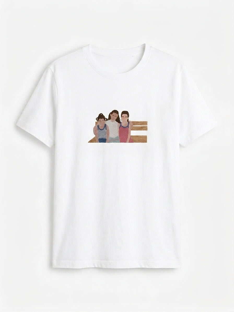 T-shirt-Foto piena