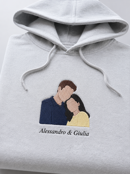 Felpa personalizzata con foto piena